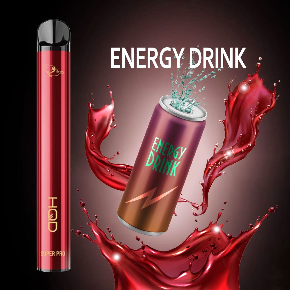 Vape Pen HQD Super PRO 600 Puffs 2 De Nicotine