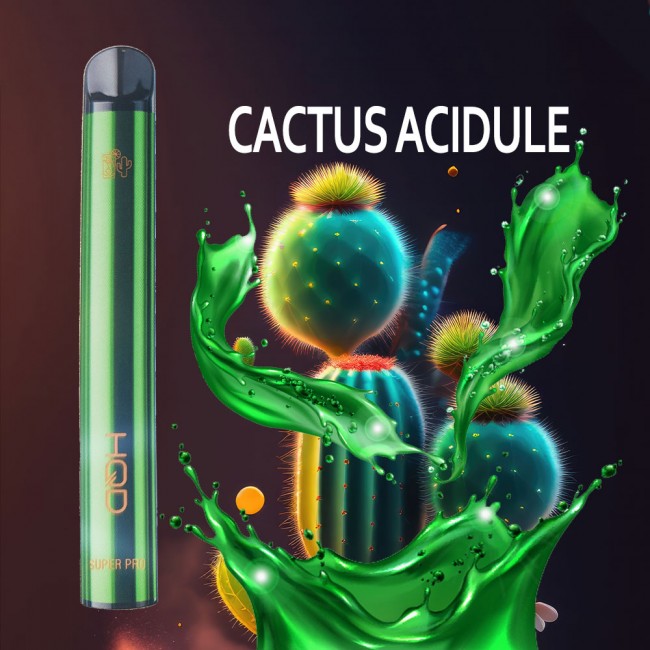 Vape pen HQD Cactus acidulé...