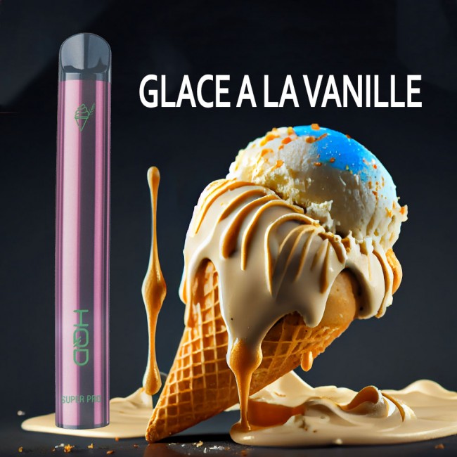 Vape pen Glace à la vanille...