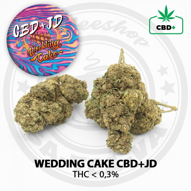 Fleurs Wedding Cake CBD+JD
