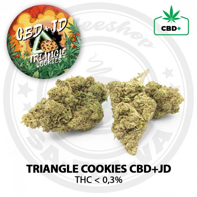 Fleurs Triangle Cookies CBD+JD