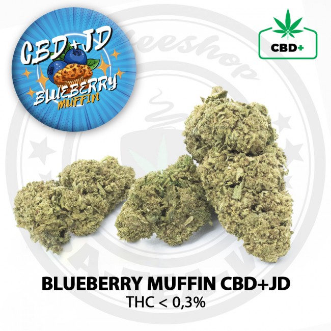 Fleurs CBD+JD Blueberry Muffin