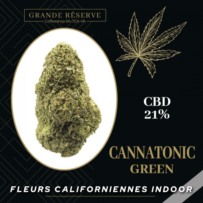 Fleurs CBD CANNATONIC GREEN