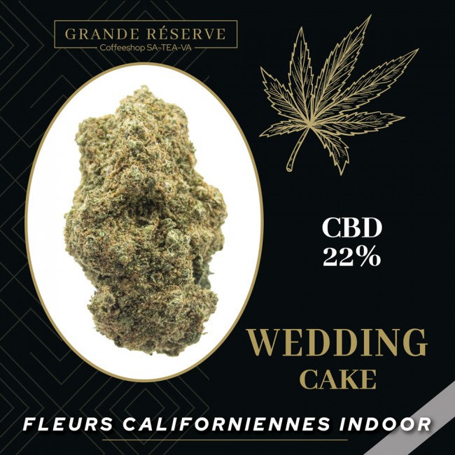 Fleurs CBD WEDDING CAKE GR