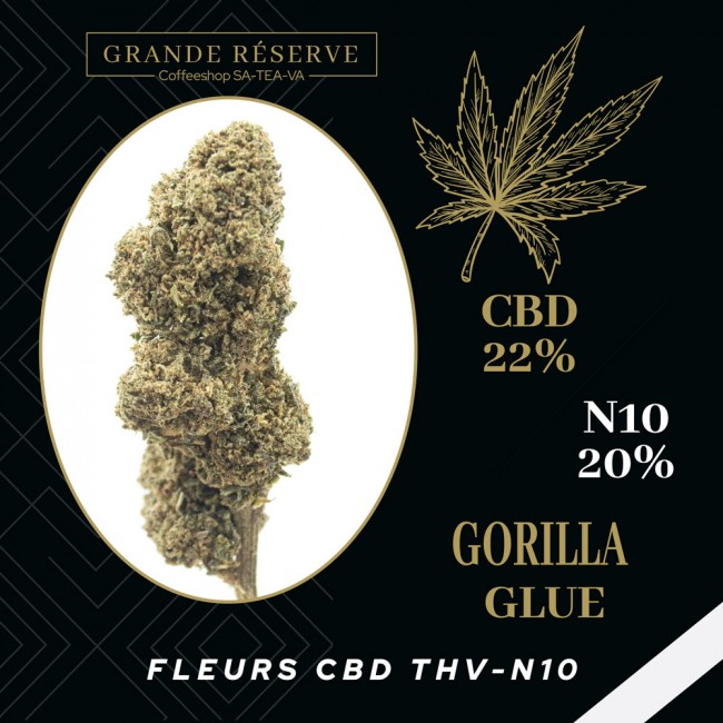 Fleurs CBD GORILLA GLUE...