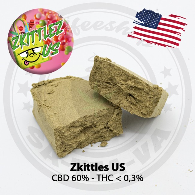 Résine CBD Zkittles US 60%