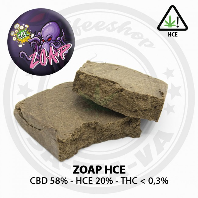 Résine CBD ZOAP HCE