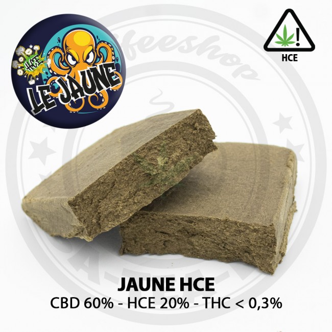 Résine CBD JAUNE HCE
