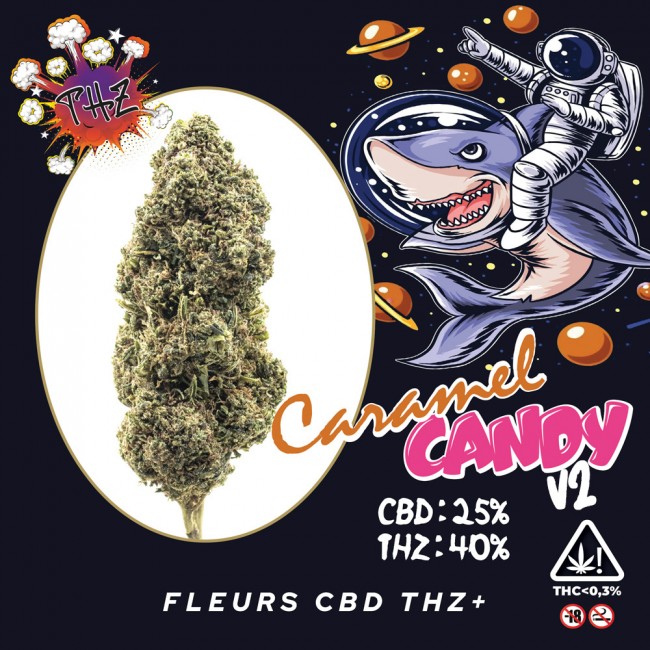 Fleurs CBD CARAMEL CANDY THZ+
