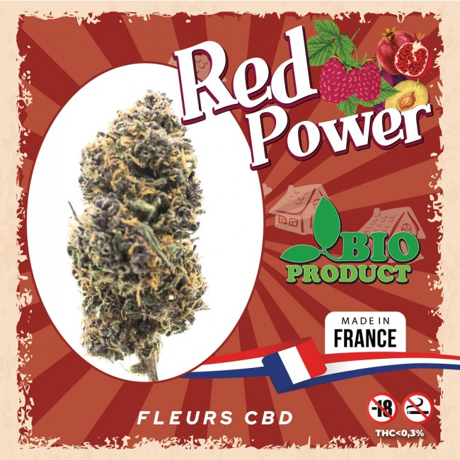 Fleurs CBD RED POWER BIO