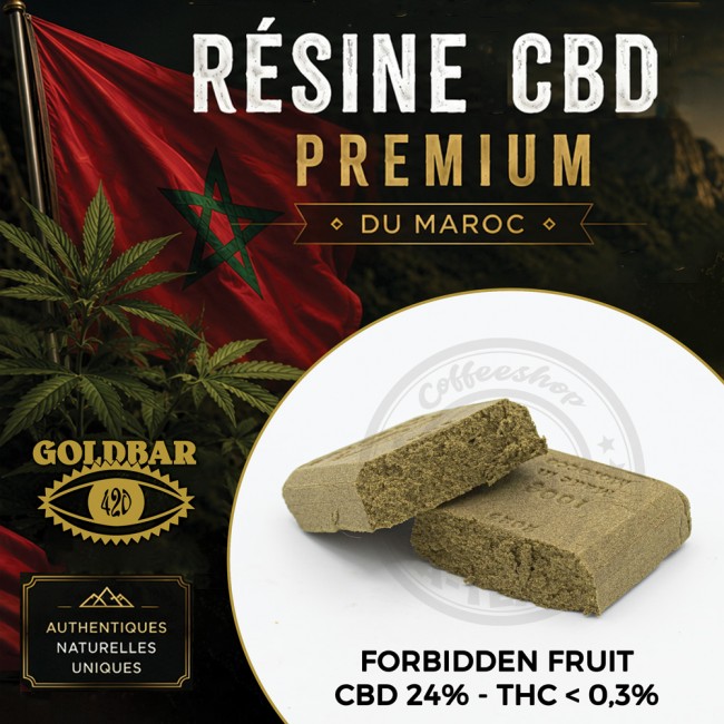 Résine CBD Forbidden Fruit...