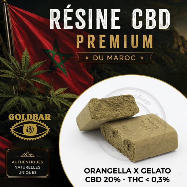 Résine CBD Orangella X...