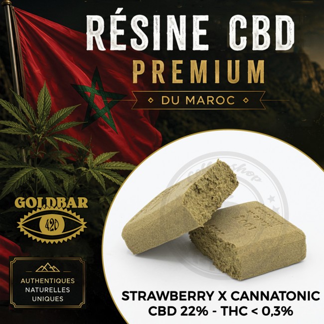 Résine CBD Strawberry X...