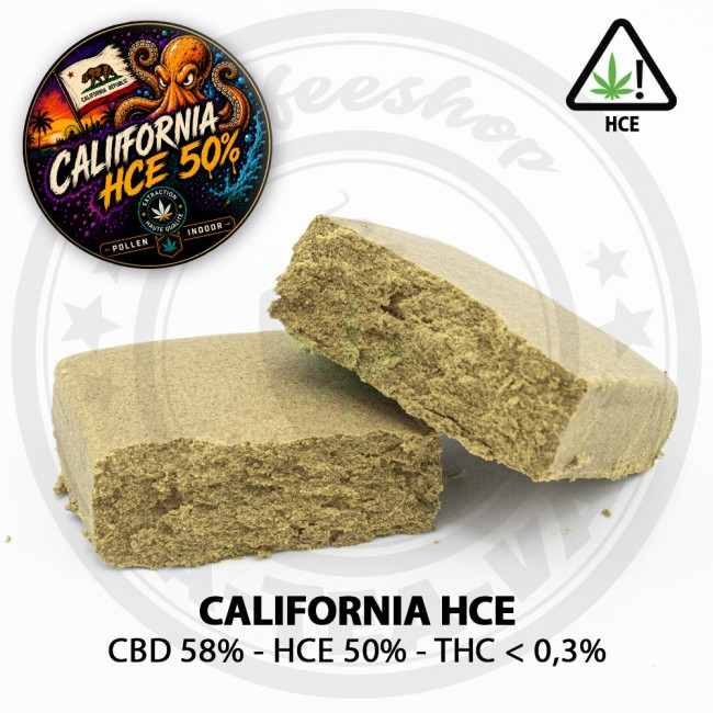 Résine CBD CALIFORNIA HCE