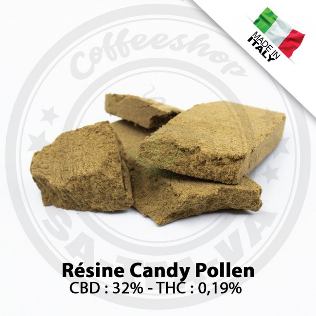 Résine CBD Candy Pollen 32%