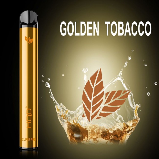 Vape pen HQD Golden Tobacco...