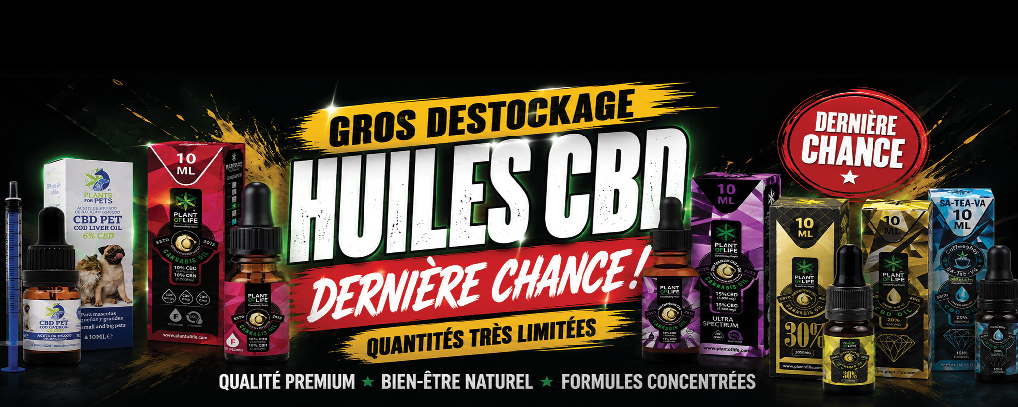 Huiles destockage !