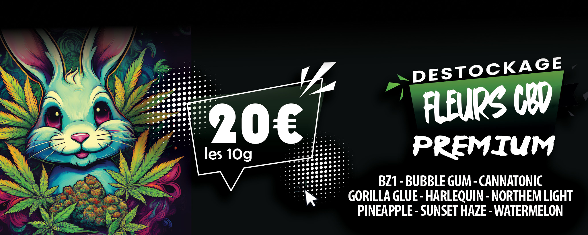 Destockage Fleurs CBD PREMIUM