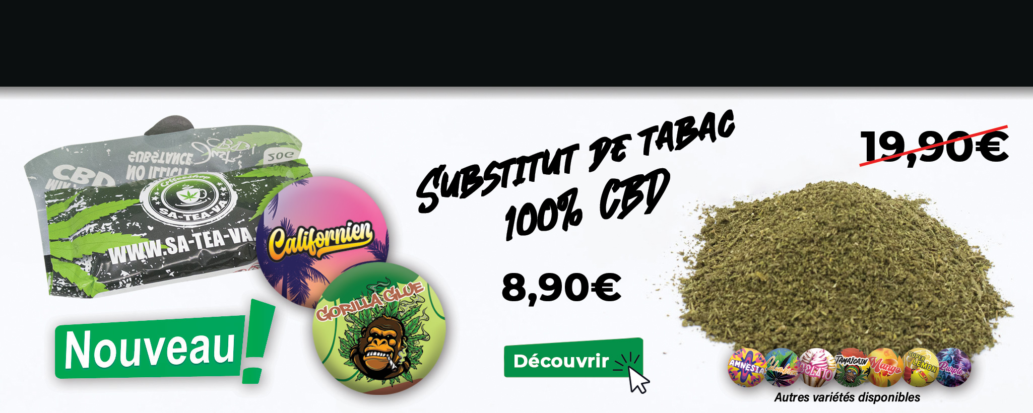 Nouveaux Substituts de tabac !