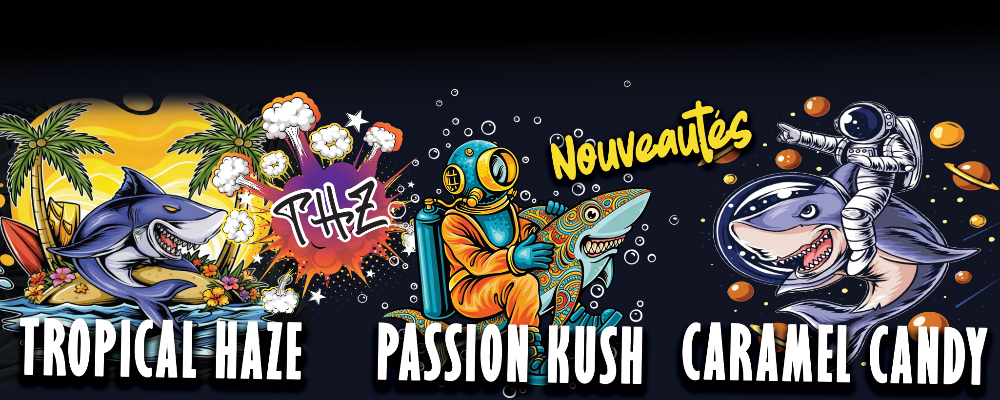 Fleurs et résines THZ